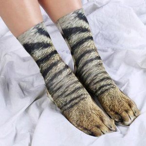 Cat Feet Socks